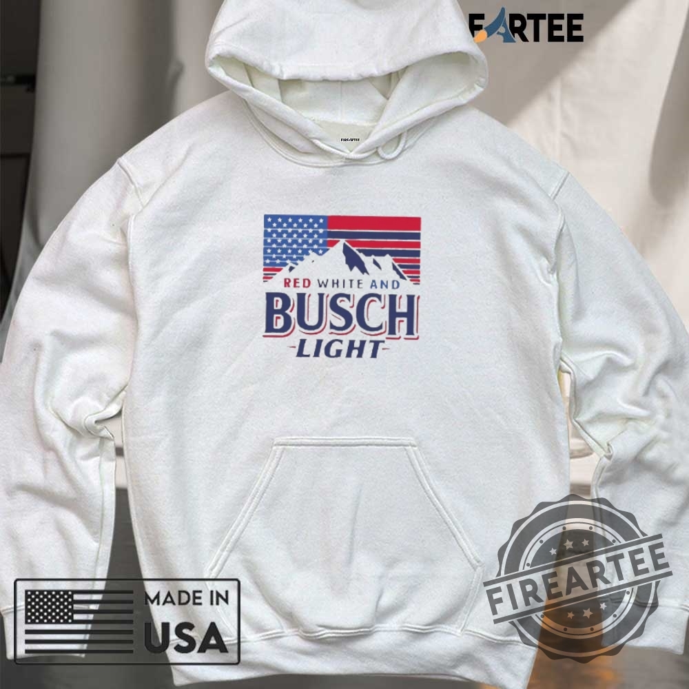 Red White And Busch Light 4Th Of July Shirt 6 Red white and Busch Light 4th of July shirt