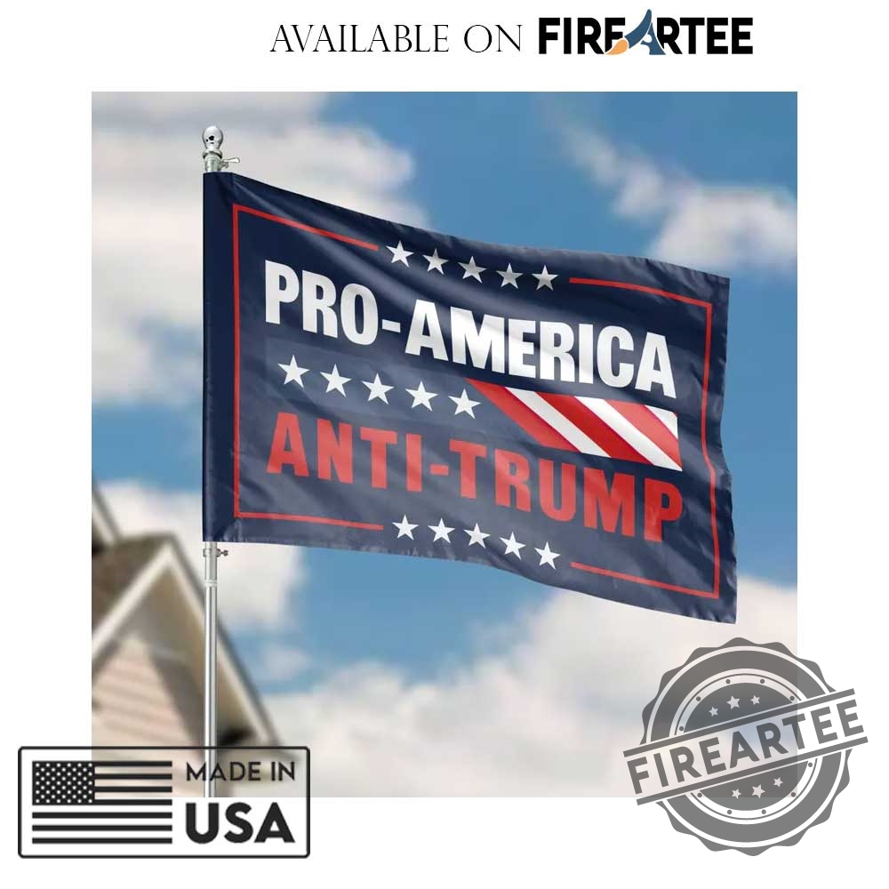 "Top 5 Anti-Trump Garden Flags and Shirts for Protesters" 19 Pro American Anti Trump Royal Flag