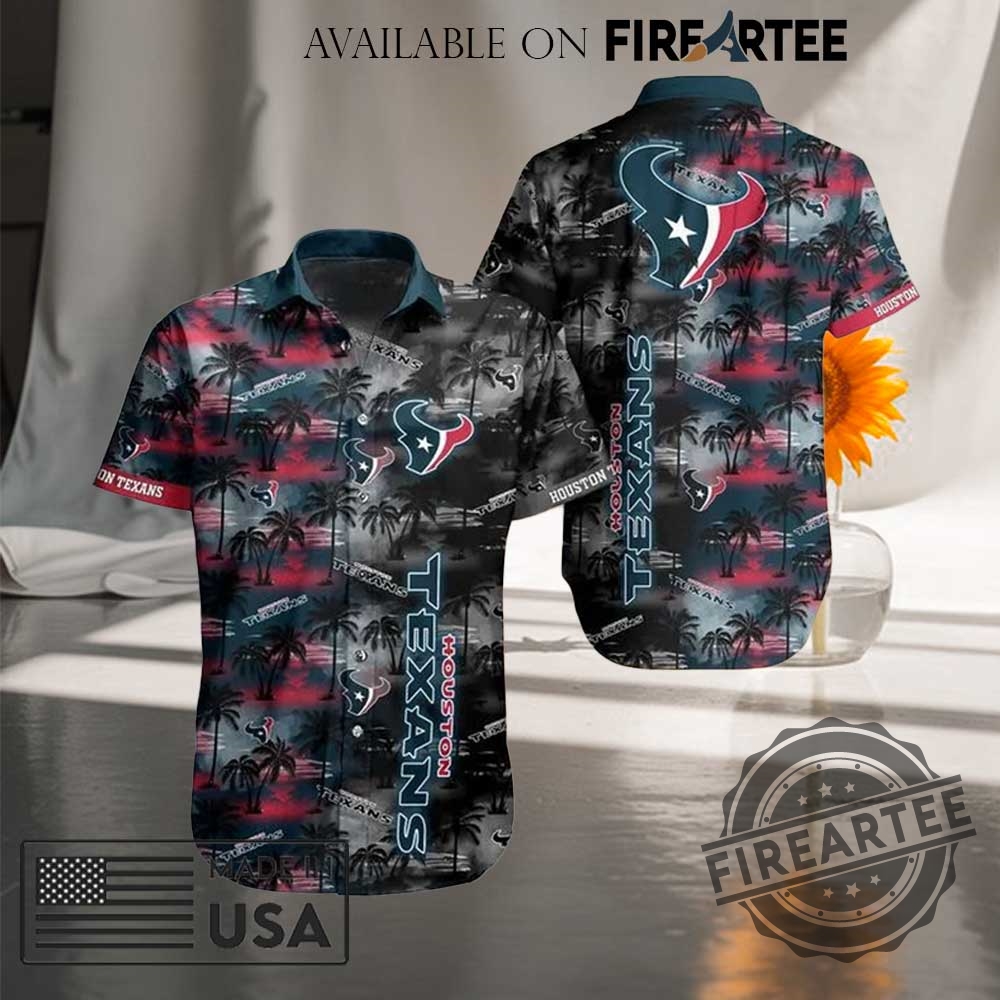 Nfl Houston Texans All Over Print Hawaiian Shirt 3 NFL Houston Texans All Over Print Hawaiian Shirt