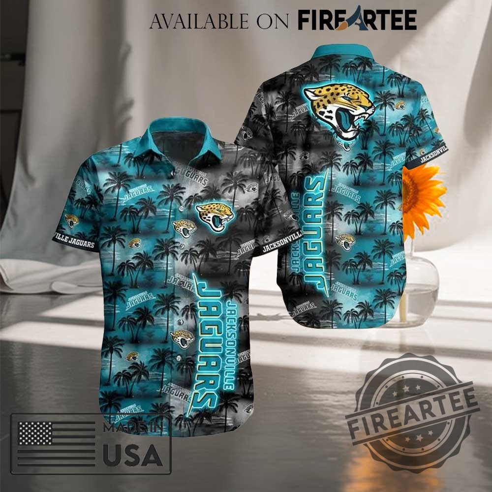 Nfl Jacksonville Jaguars All Over Print Hawaiian Shirt 3 NFL Jacksonville Jaguars All Over Print Hawaiian Shirt