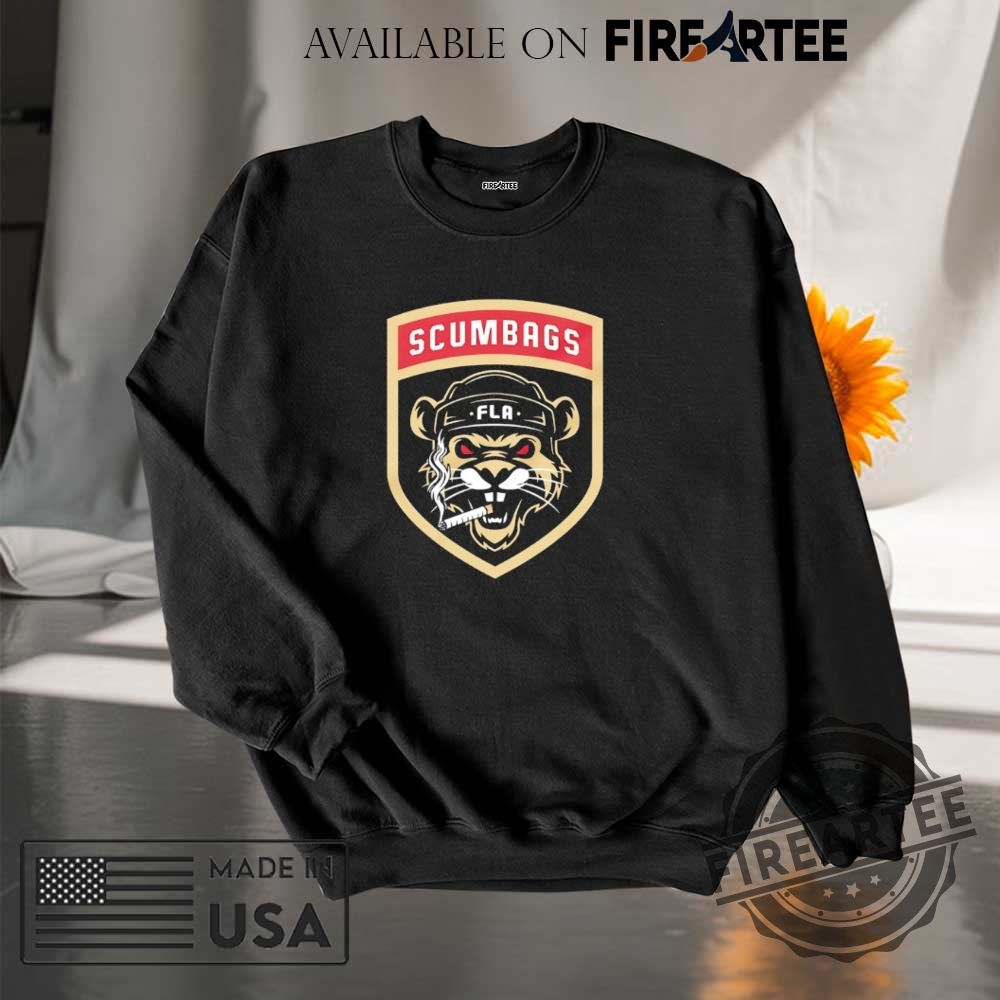 Scumbags Fla Florida Panthers Back 2 Back Champions 20242025 Rat Smoking Shirt 7 Scumbags FLA Florida Panthers back 2 back Champions 2024-2025 Rat smoking shirt