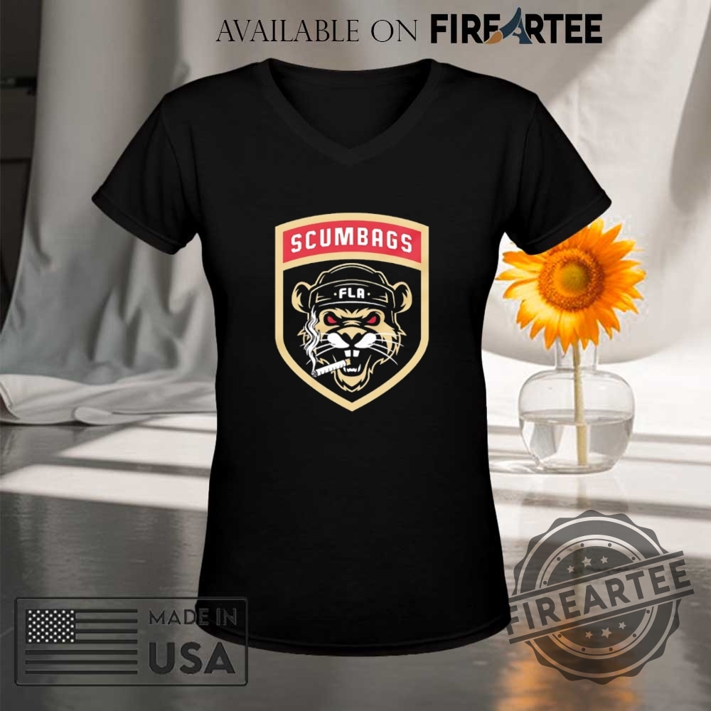 Scumbags Fla Florida Panthers Back 2 Back Champions 20242025 Rat Smoking Shirt 9 Scumbags FLA Florida Panthers back 2 back Champions 2024-2025 Rat smoking shirt