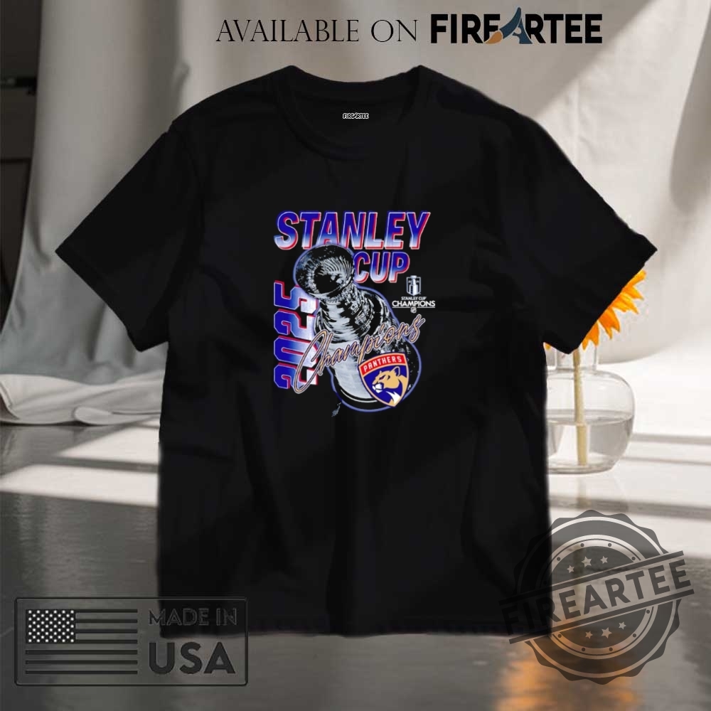"Top 2025 Florida Panthers and Oklahoma City Thunder Championship Apparel" 6 Stanley Cup 2025 Florida Panthers Champions Shirt