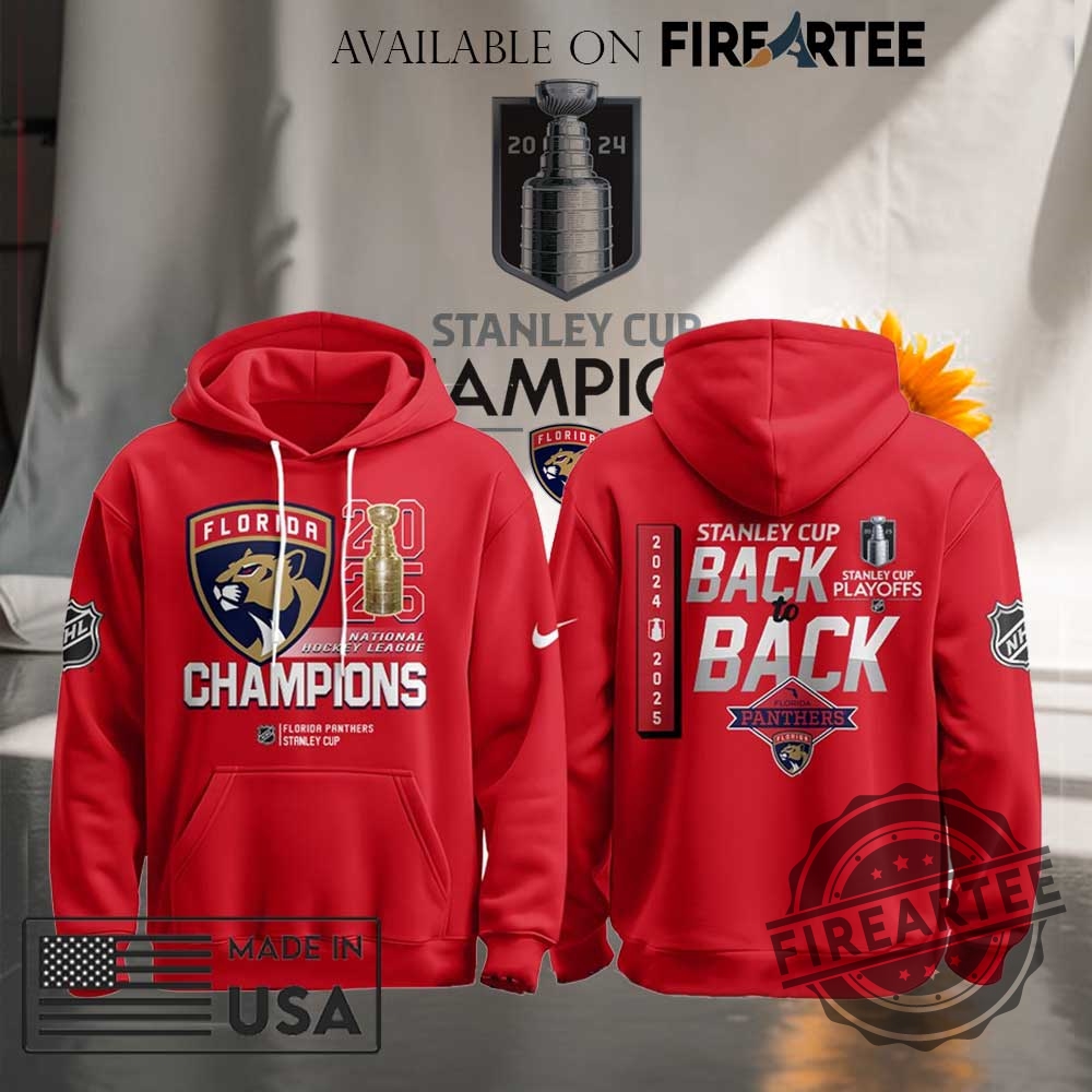 "Top 2025 Florida Panthers and Oklahoma City Thunder Championship Apparel" 11 Florida Panthers 2025 National Hockey League Final Champions All Over Print Hoodie Tshirt