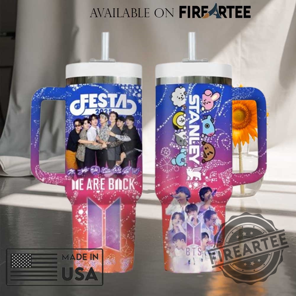 "Top 5 Must-Have 2025 Stanley Tumbler Cups for Music Fans" 3 Bts Festa 2025 Stanley Tumbler Cup