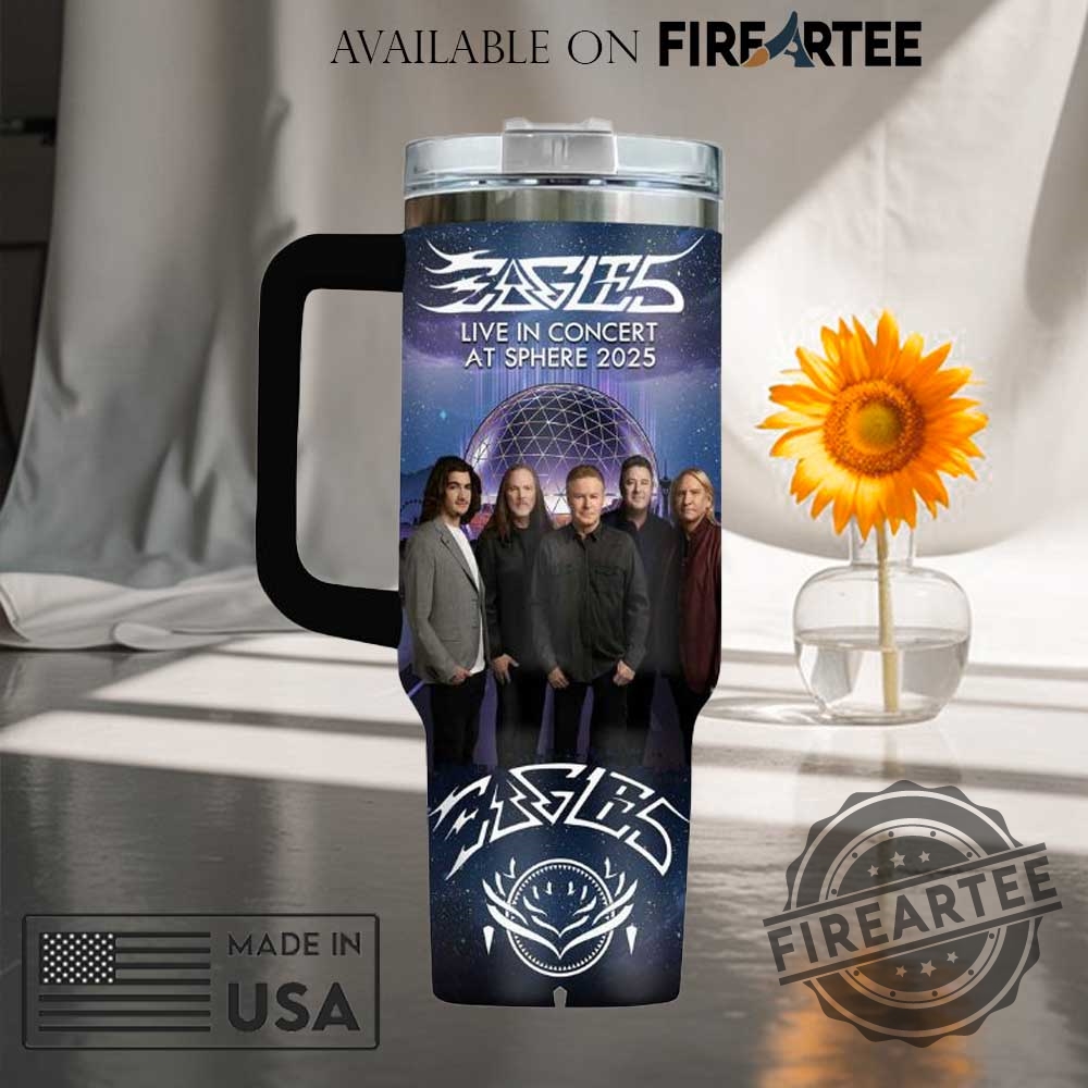 Eagles Band Stanley Tumbler 40Oz 4 Eagles Band Stanley Tumbler 40oz