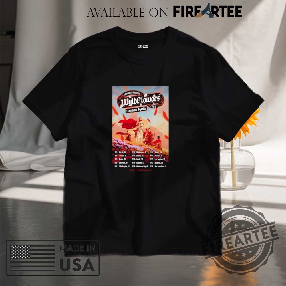 "Top 5 Must-Have 2025 Stanley Tumbler Cups for Music Fans" 10 Wyldflowers 2025 North American Tour Naethan Apollo New Poster Shirt
