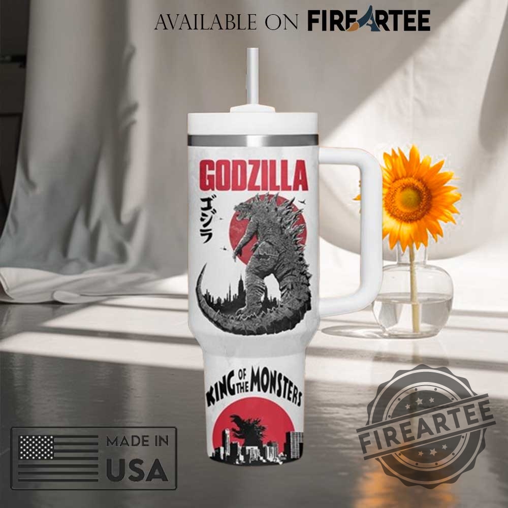 Godzilla King Of The Monsters Stanley Tumbler 4 Godzilla King Of The Monsters Stanley Tumbler