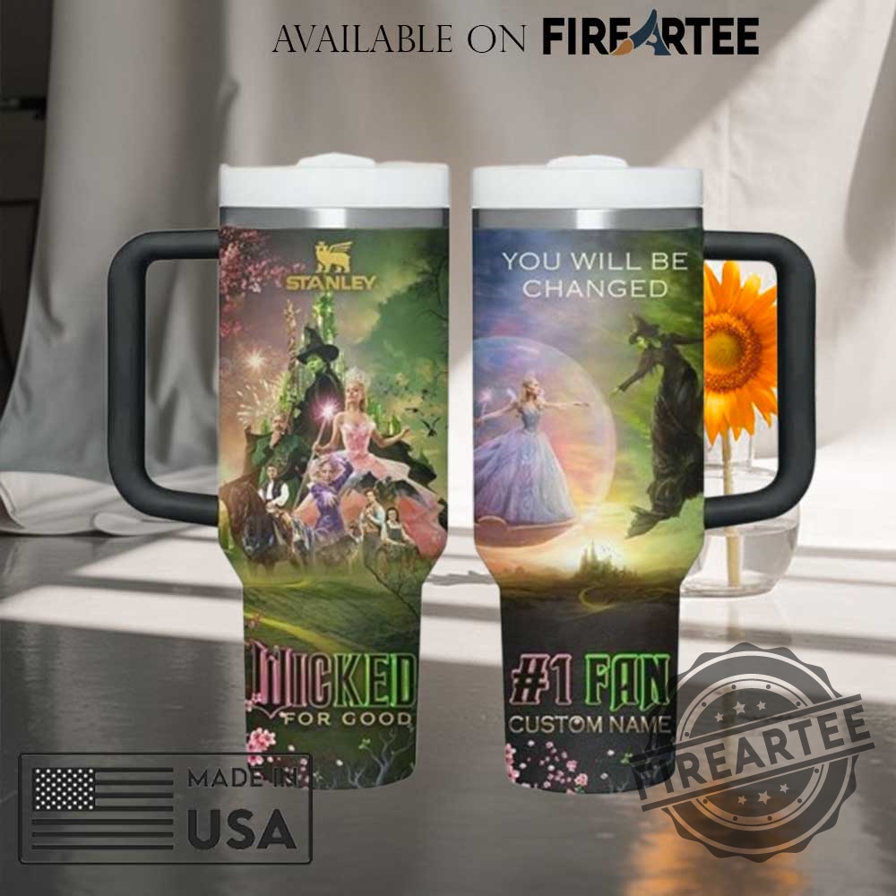 "Top 5 Must-Have 2025 Stanley Tumbler Cups for Music Fans" 18 Custom Name Wicked You Will Be Changed Stanley Tumbler