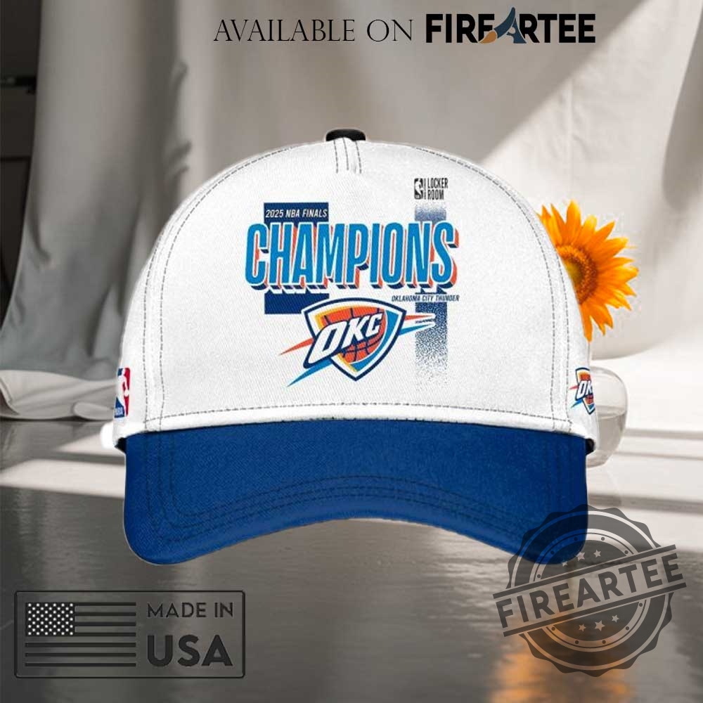 "Top 2025 Championship Caps: Must-Have Collector's Items for Fans" 2 Oklahoma City Thunder Nba 2025 Champions Cap