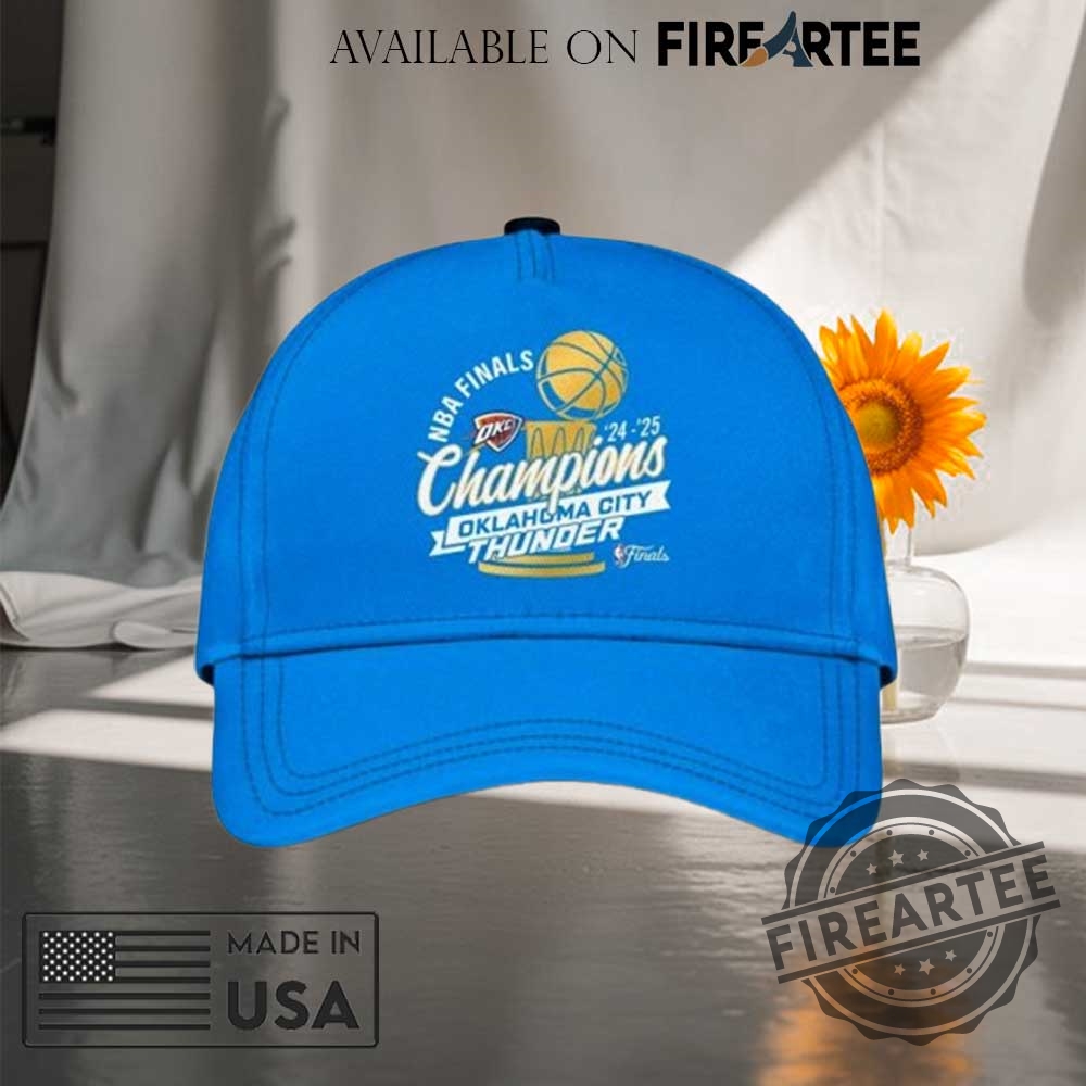 "Top 2025 Championship Caps: Must-Have Collector's Items for Fans" 4 Nba 2025 Champions Oklahoma City Thunder Cap