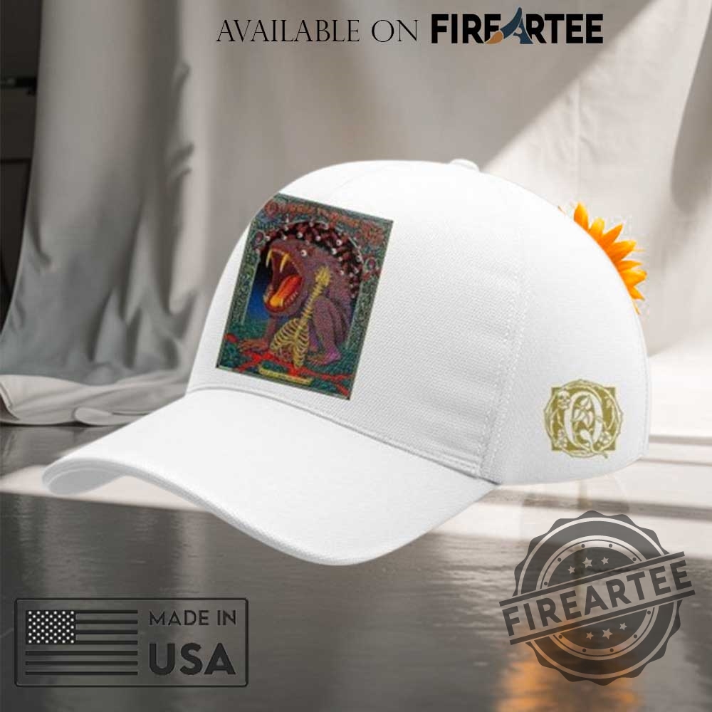 "Top 2025 Championship Caps: Must-Have Collector's Items for Fans" 5 Queens Of The Stone Age World Tour 2025 In Columbus White Cap