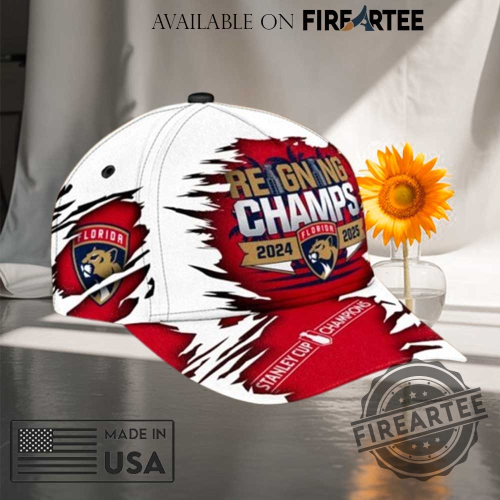 "Top 2025 Championship Caps: Must-Have Collector's Items for Fans" 6 Reigning Champs 2024 2025 Stanley Cup Champions Florida Panthers Cap