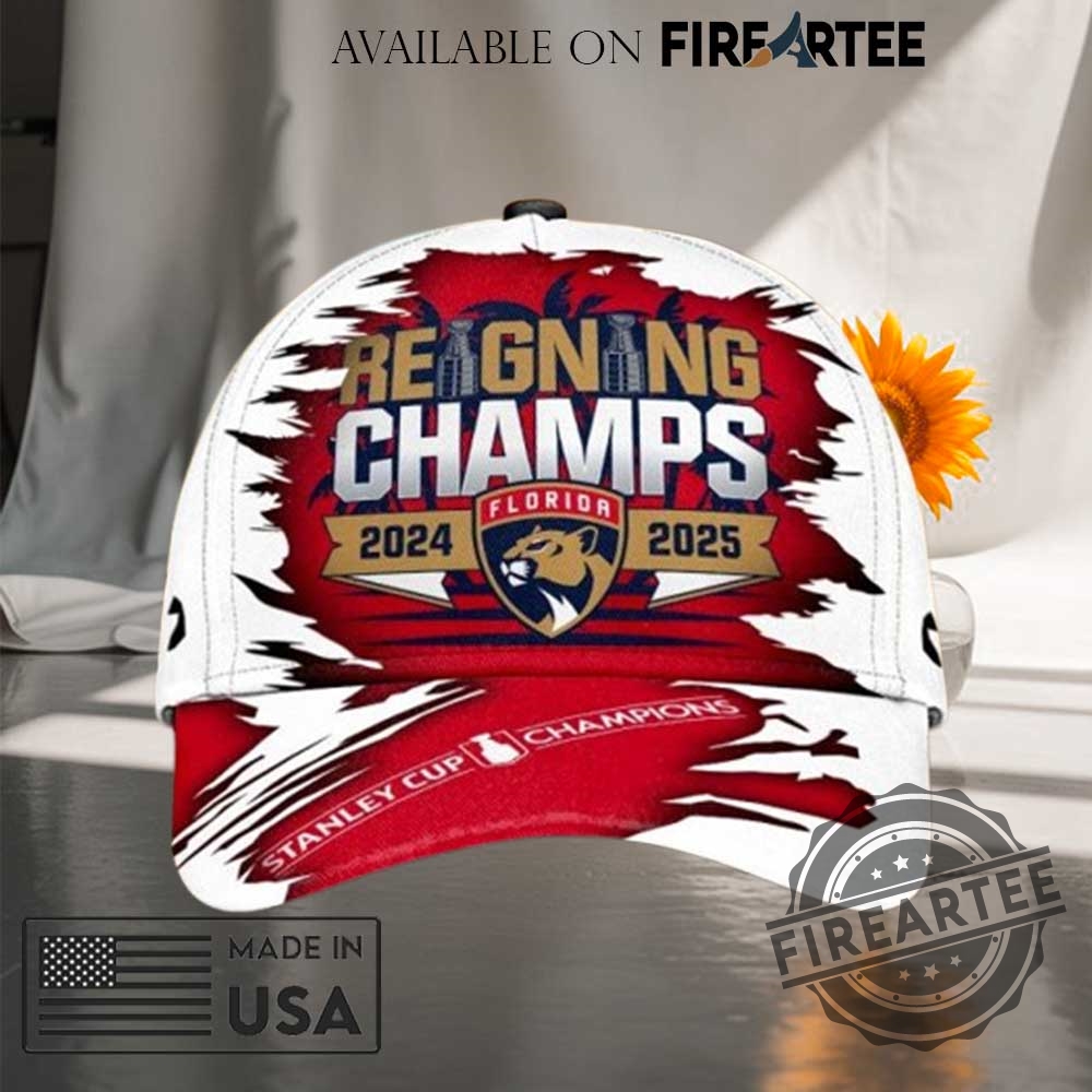 Reigning Champs 2024 2025 Stanley Cup Champions Florida Panthers Cap 6 Reigning Champs 2024 2025 Stanley Cup Champions Florida Panthers Cap