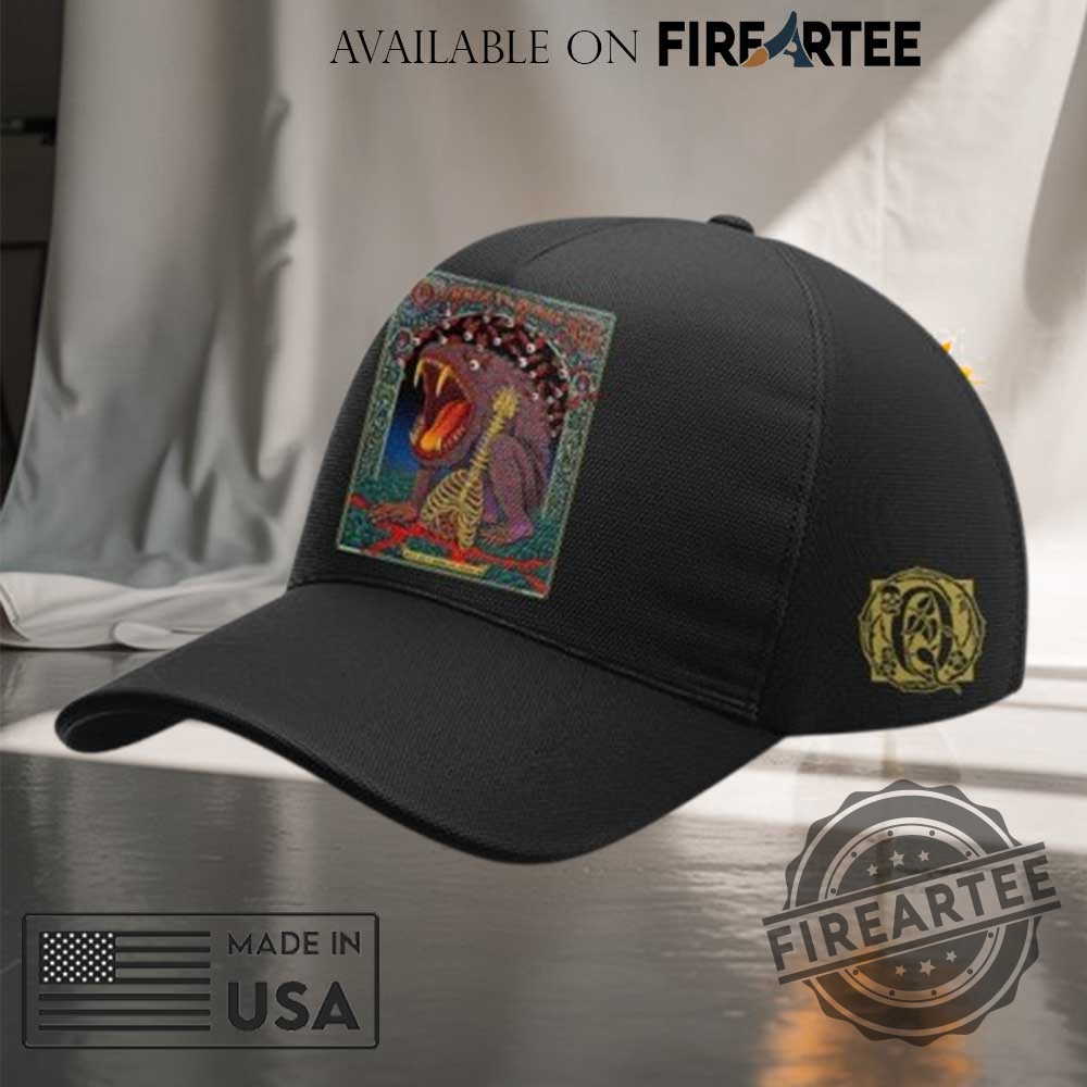 "Top 2025 Championship Caps: Must-Have Collector's Items for Fans" 15 Queens Of The Stone Age World Tour 2025 In Columbus Black Cap