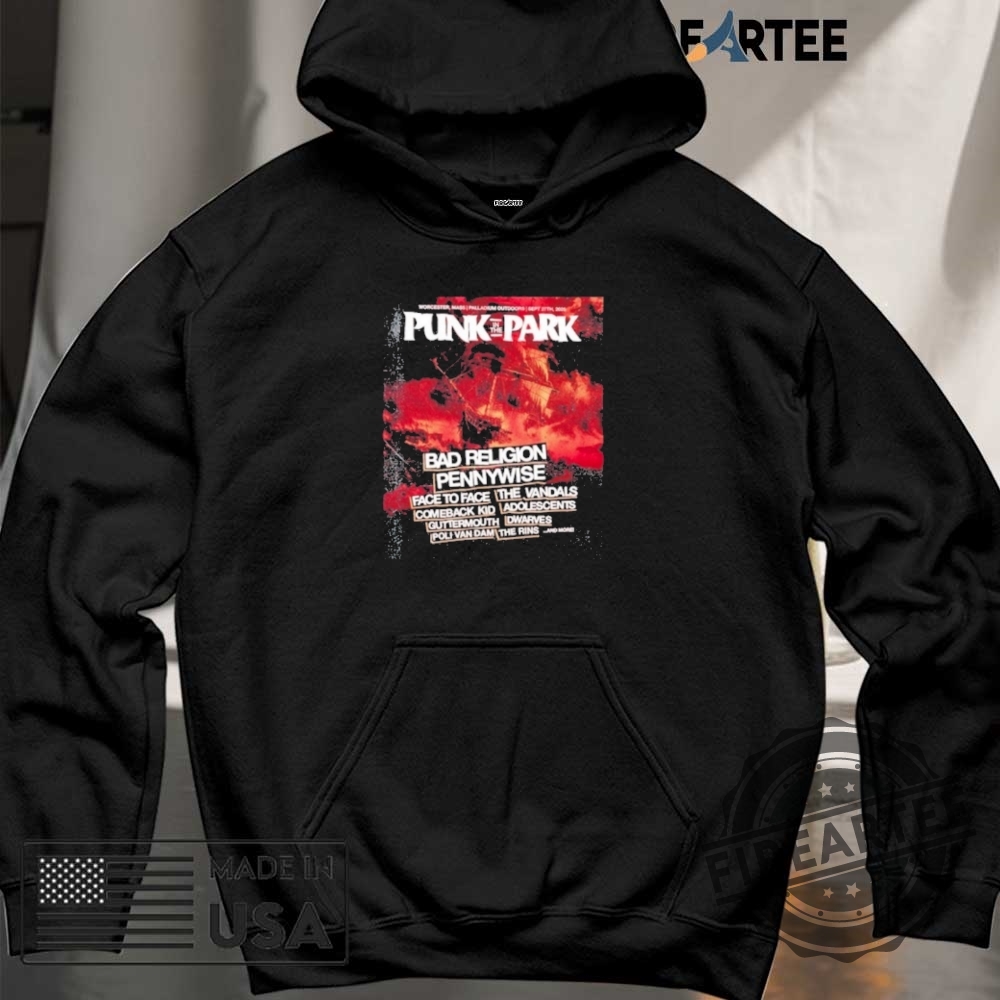 Punk In The Park 2025 Boston Shirt 6 Punk In The Park 2025 Boston Shirt