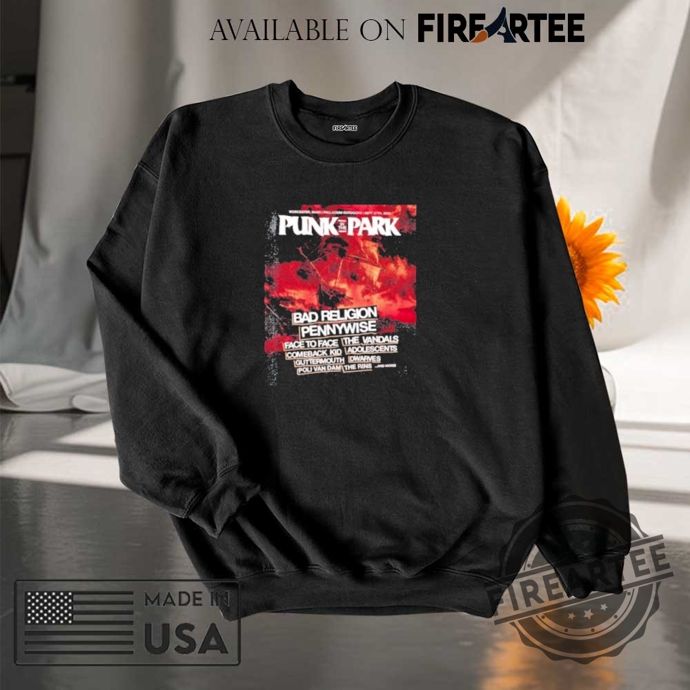 Punk In The Park 2025 Boston Shirt 7 Punk In The Park 2025 Boston Shirt