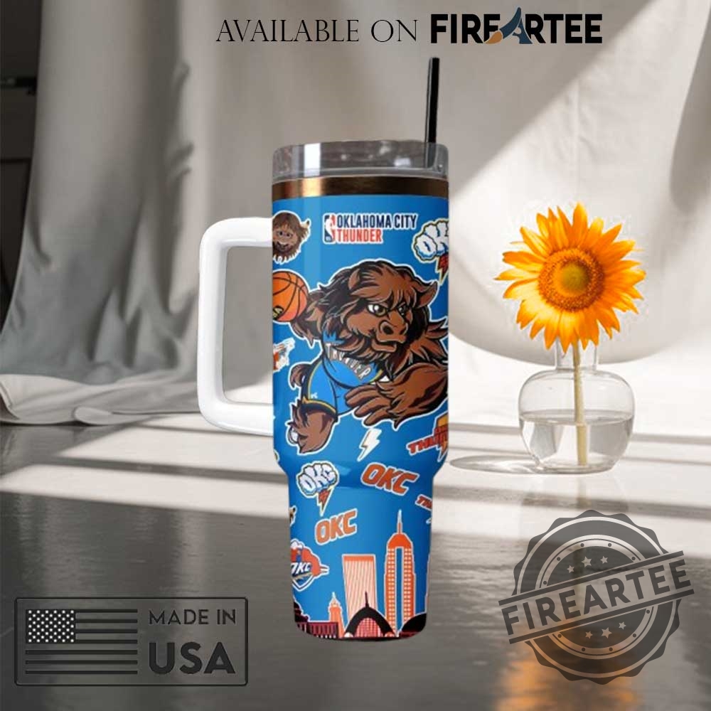 Oklahoma City Thunder Just A Girl Who Love Her Thunder Stanley Tumbler Cup 5 Oklahoma City Thunder Just A Girl Who Love Her Thunder Stanley Tumbler Cup