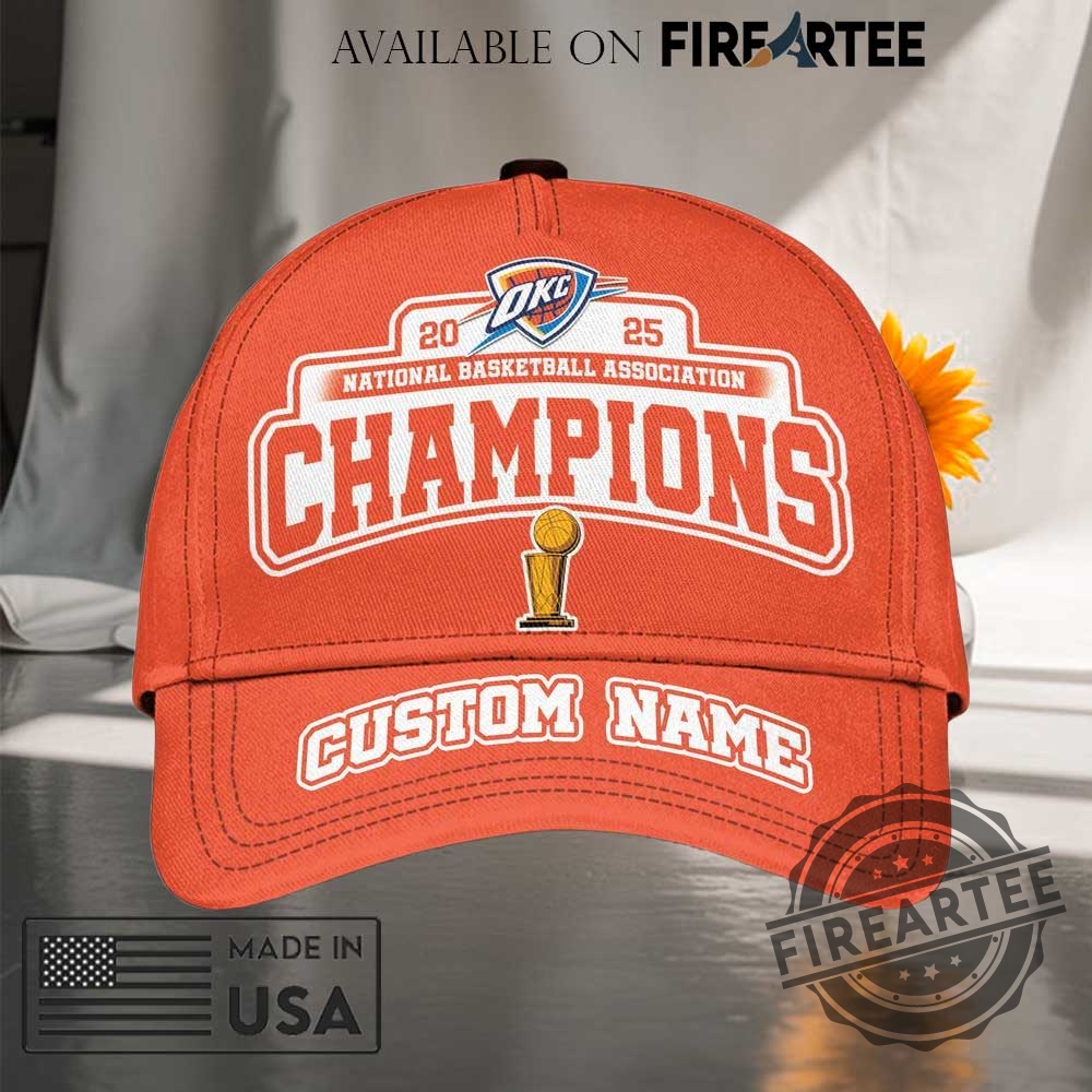 Okc Thunder 2025 Champions Nba Finals Classic Cap