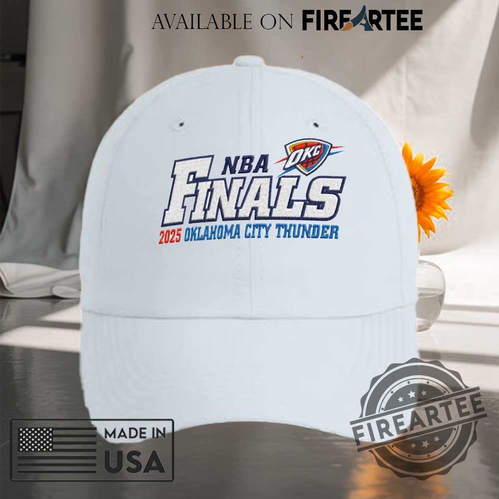 Okc Thunder 2025 Nba Finals Embroidered Cap