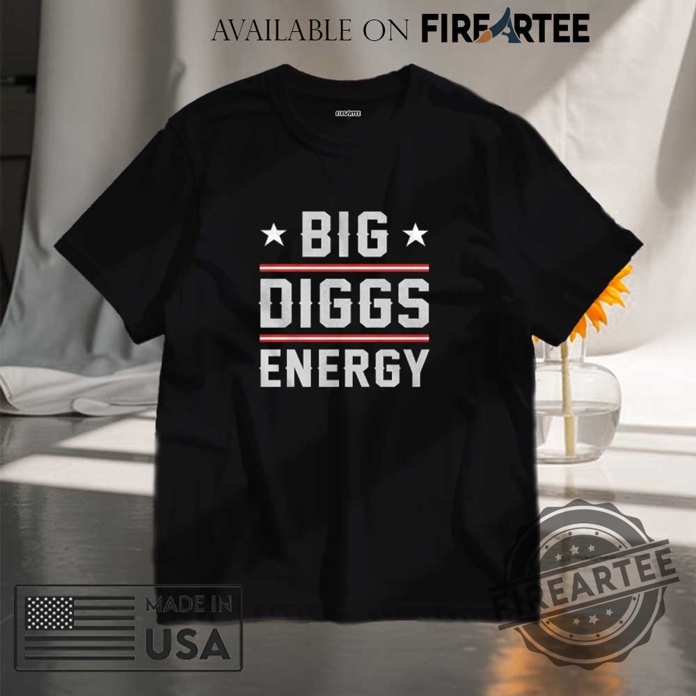 "Shop Trendy Shirts: Jaws, WNBA, Big Diggs Energy, and More!" 6 Big Diggs Energy Shirt
