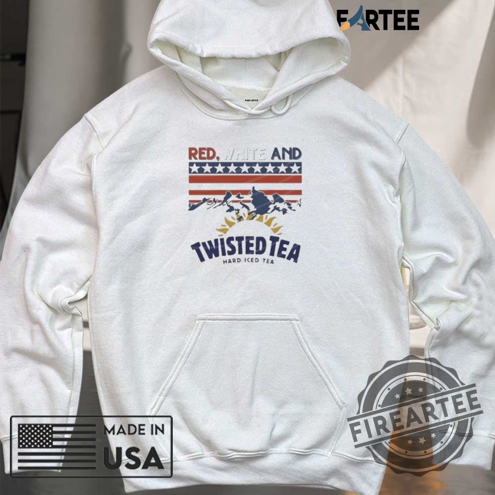 Red White Bruh Twisted Tea Tshirt 6 Red White Bruh Twisted Tea T-Shirt