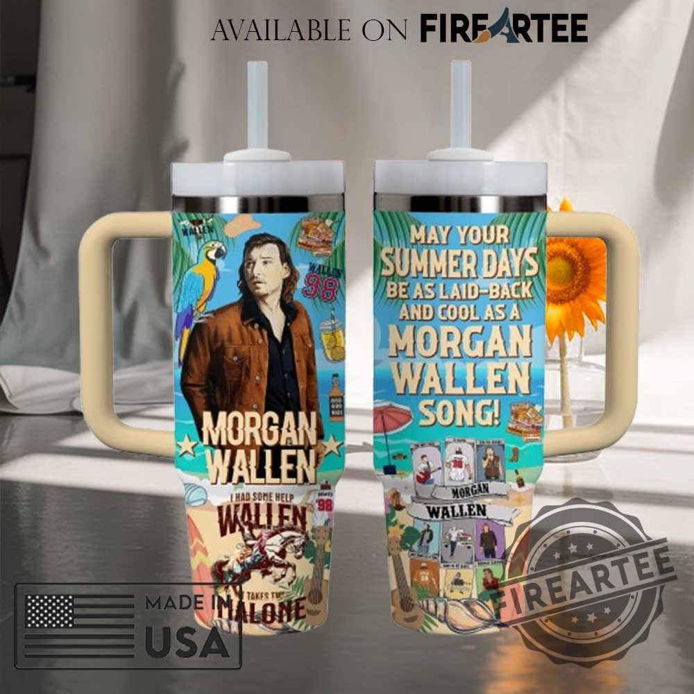 "Top 5 Must-Have Tumblers: Morgan Wallen, Dave Matthews, and More" 2 Morgan Wallen Summer Vibes Tumbler