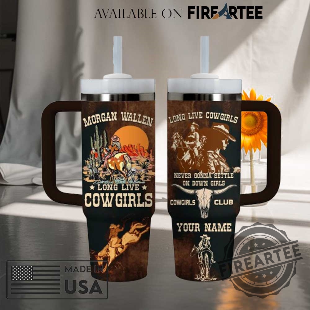 "Top 5 Must-Have Tumblers: Morgan Wallen, Dave Matthews, and More" 3 Morgan Wallen Long Live Cowgirls Tumbler