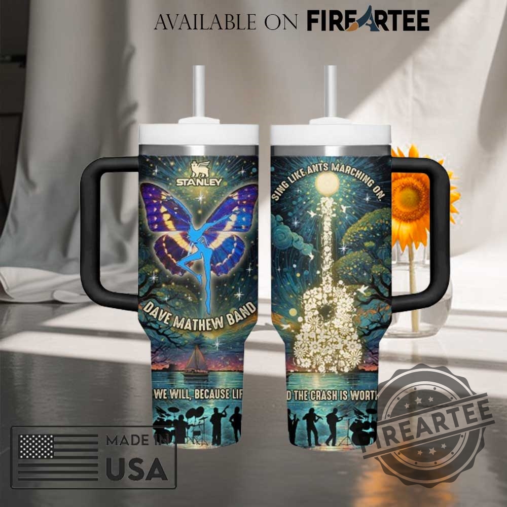 "Top 5 Must-Have Tumblers: Morgan Wallen, Dave Matthews, and More" 4 Dave Matthews Band Stanley Cup 40 Oz Tumbler With Handle