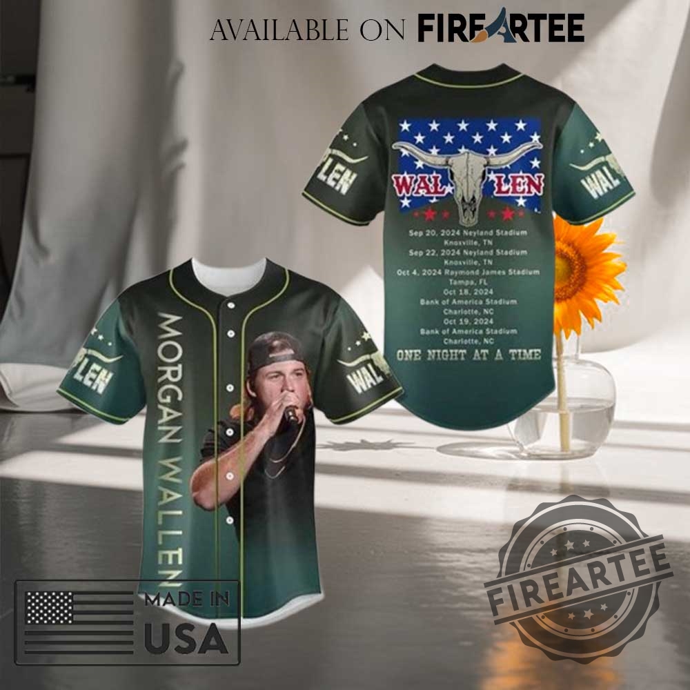 "Top 5 Must-Have Tumblers: Morgan Wallen, Dave Matthews, and More" 10 Morgan Wallen One At Night Time Baseball Jersey