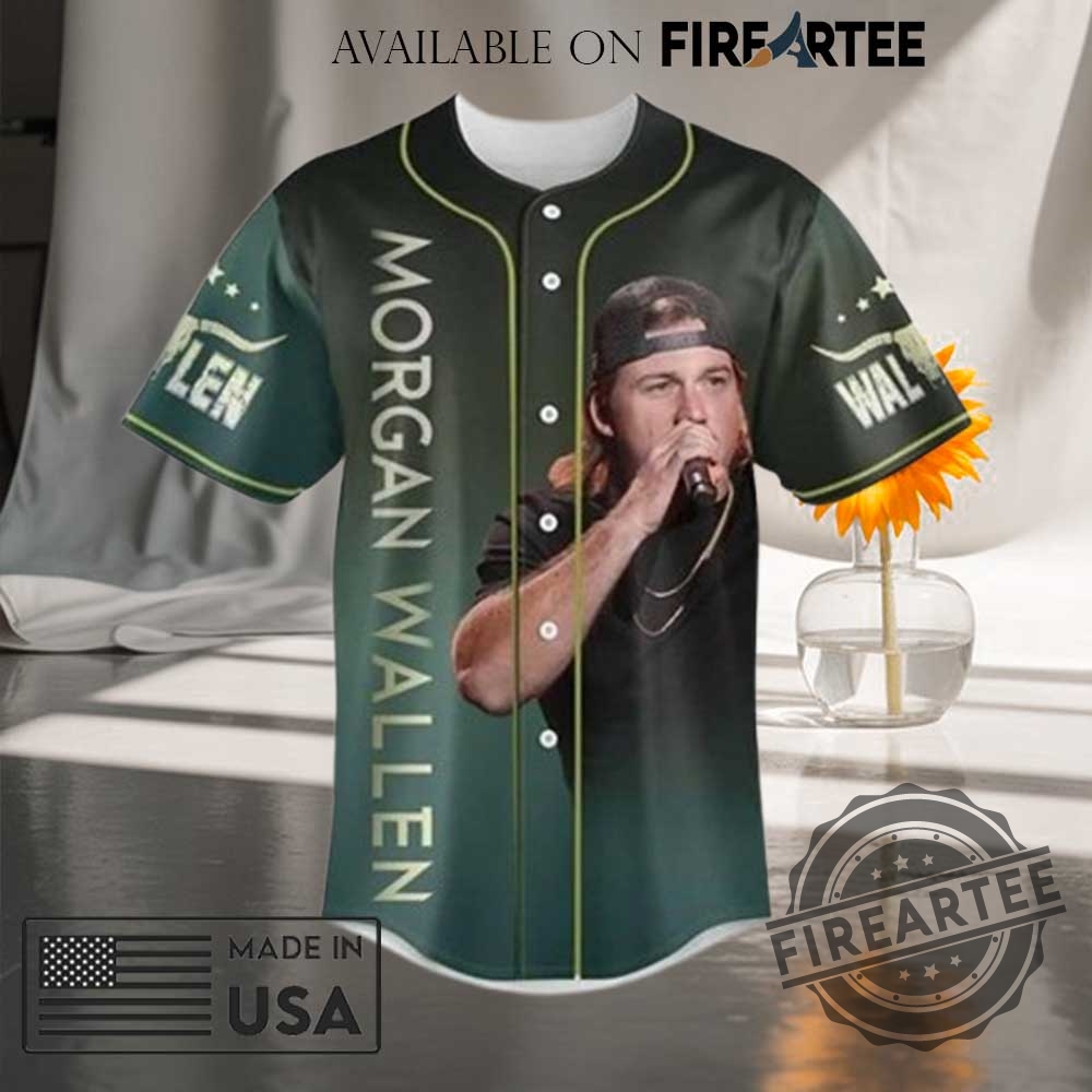 Morgan Wallen One At Night Time Baseball Jersey 4 Morgan Wallen One At Night Time Baseball Jersey