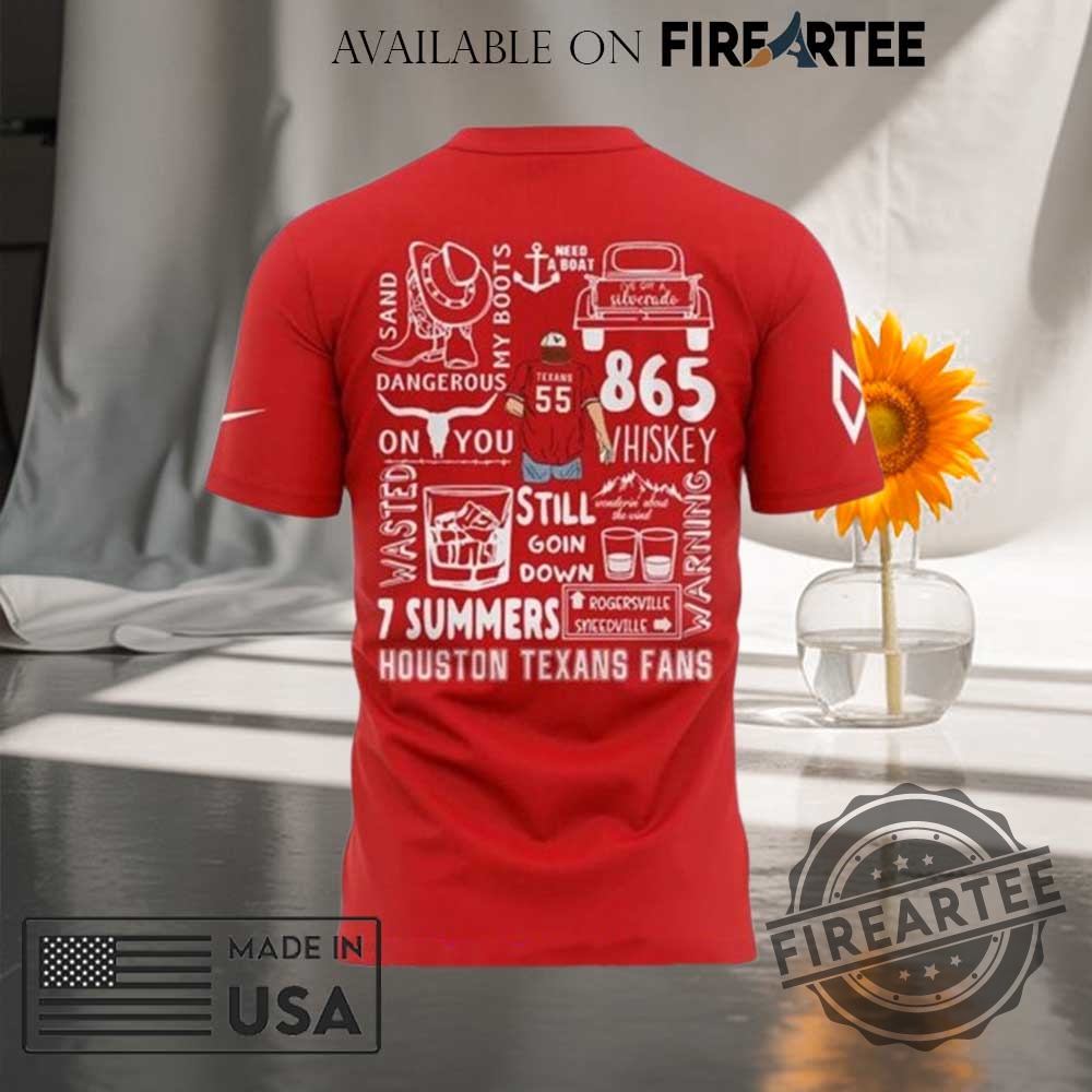 Houston Texans X Morgan Wallen Tour 2025 Shirt 5 Houston Texans x Morgan Wallen Tour 2025 Shirt