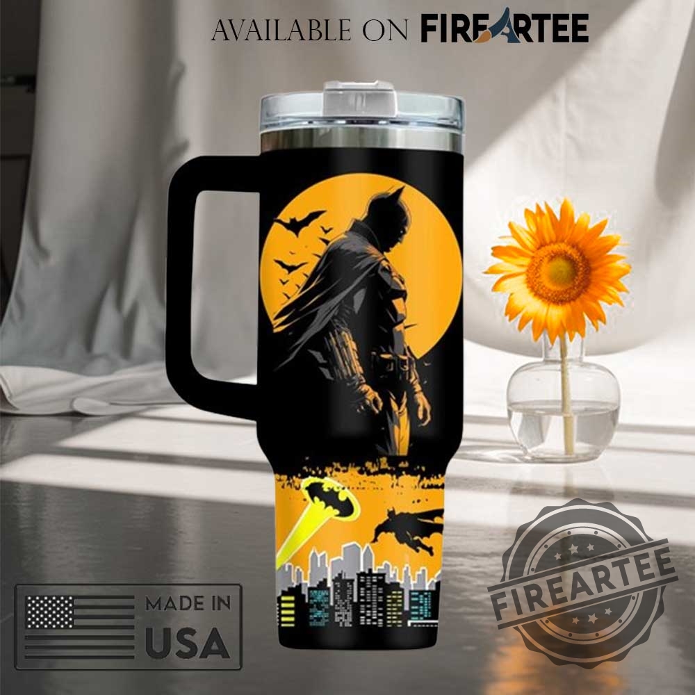 Batman Stanley Mug With Handle Dark Knight Gotham City 40Oz Tumbler 5 Batman Stanley Mug with Handle – Dark Knight Gotham City 40oz Tumbler