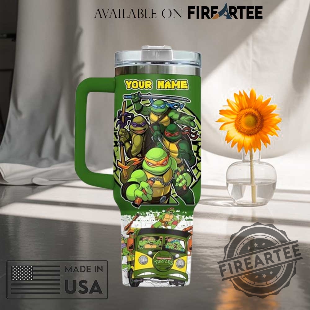 Ninja Turtles Custom Name Stanley Tumbler 5 Ninja Turtles Custom Name Stanley Tumbler