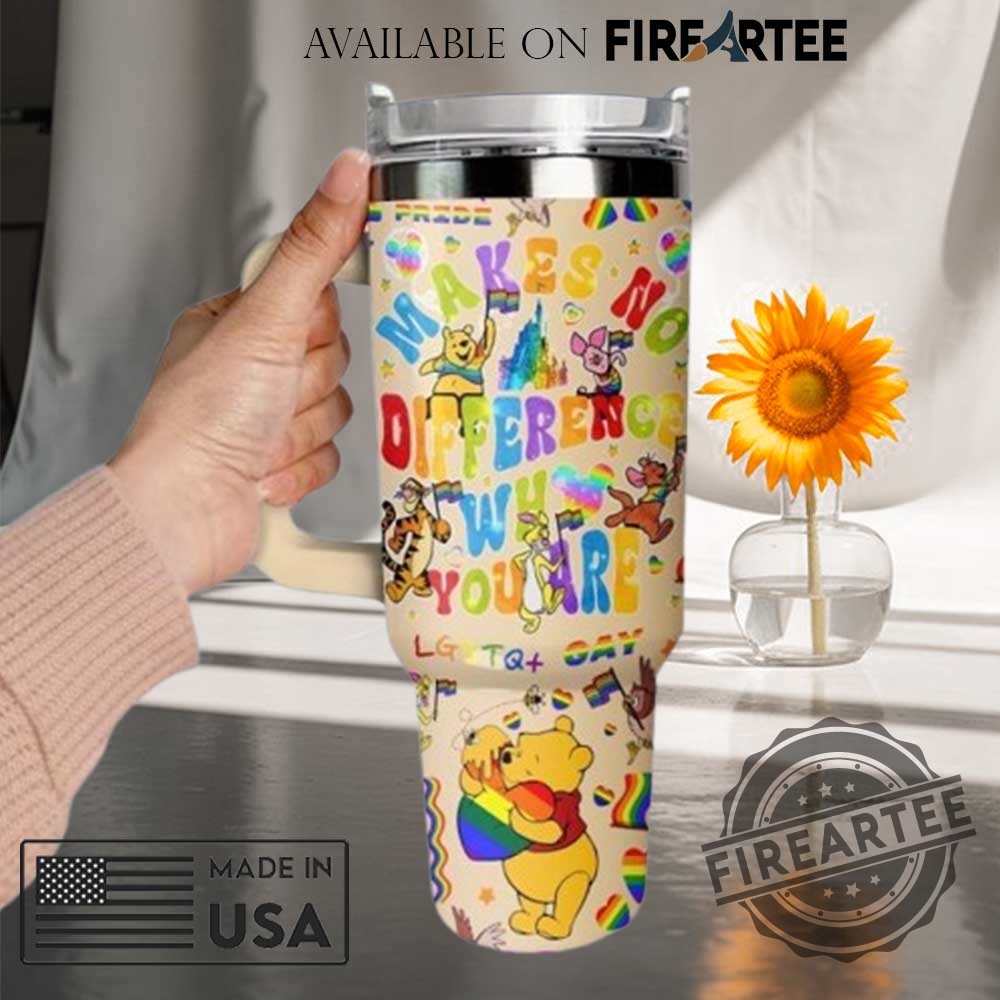 Winnie The Pooh X Disney Pride 2025 Stanley Tumbler Cup 4 Winnie the Pooh x Disney Pride 2025 Stanley Tumbler Cup