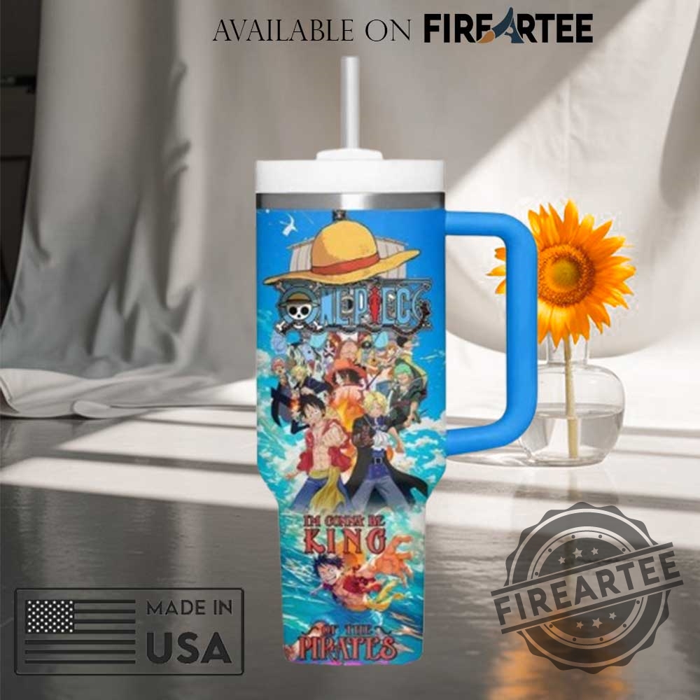 One Piece King Of The Pirates Custom Name Stanley Tumbler Cup 40Oz 5 One Piece King of the Pirates Custom Name Stanley Tumbler Cup 40oz