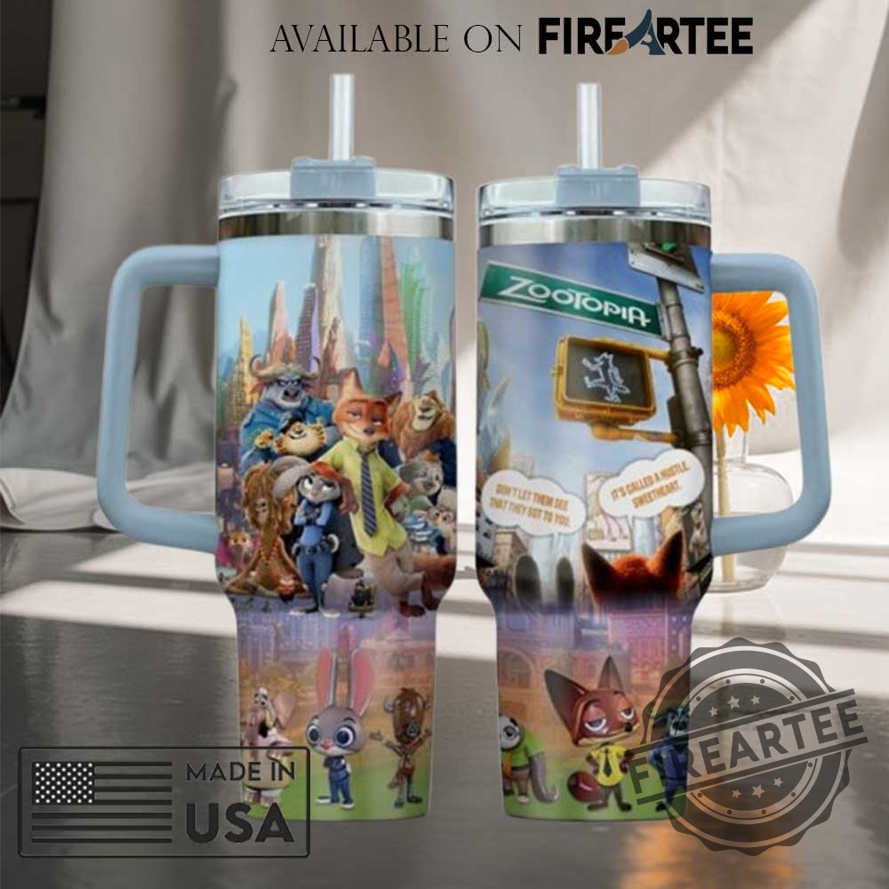 "Shop Custom NCAA Tumblers: LSU, Zootopia, Thunder & More" 5 Zootopia Edition Stanley Tumbler Cup For Kids