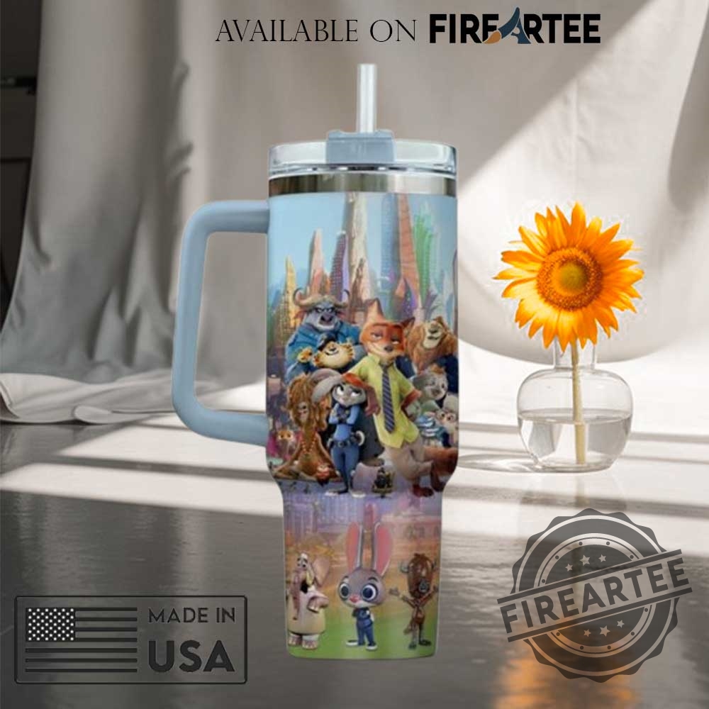 Zootopia Edition Stanley Tumbler Cup For Kids 4 Zootopia Edition Stanley Tumbler Cup For Kids