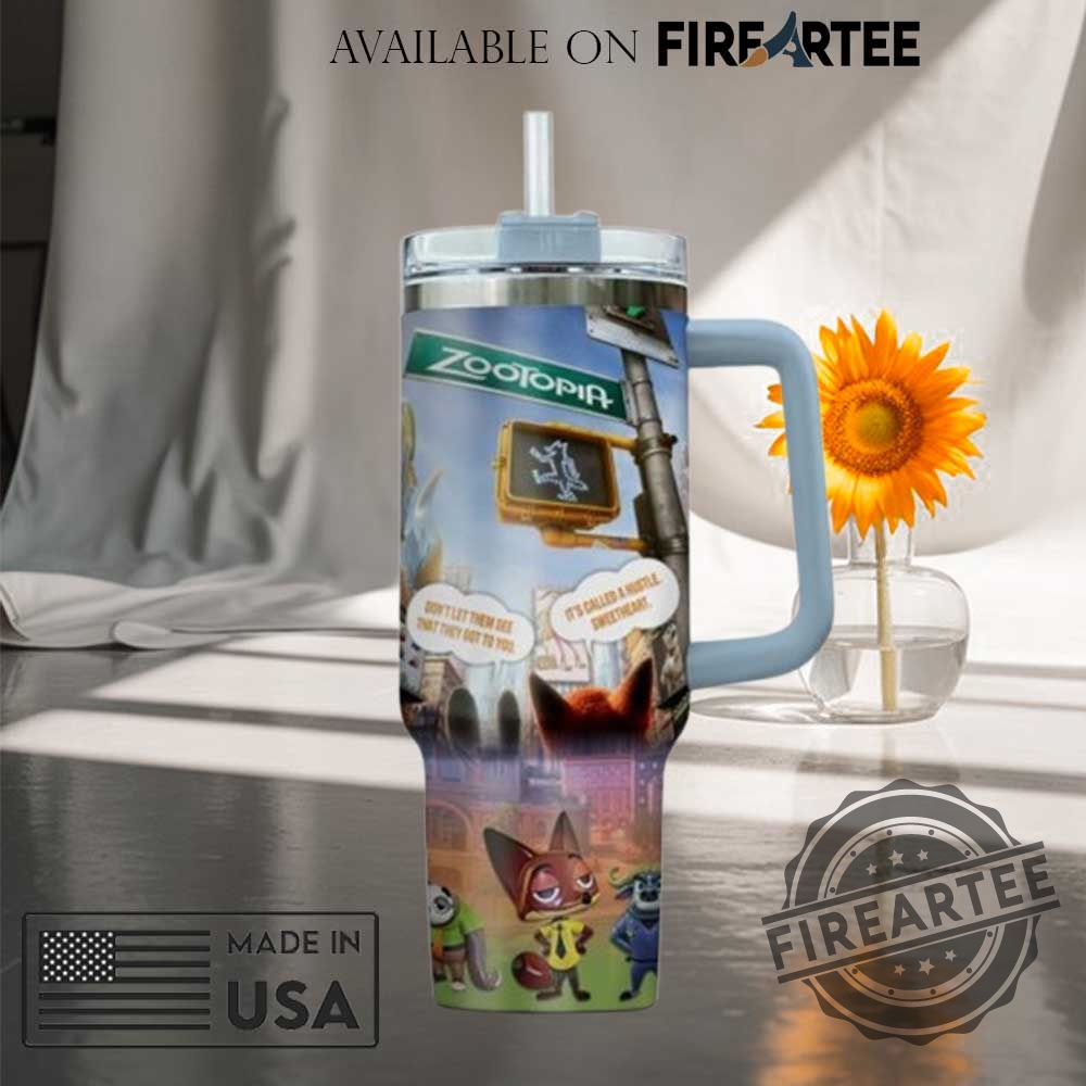 Zootopia Edition Stanley Tumbler Cup For Kids 5 Zootopia Edition Stanley Tumbler Cup For Kids
