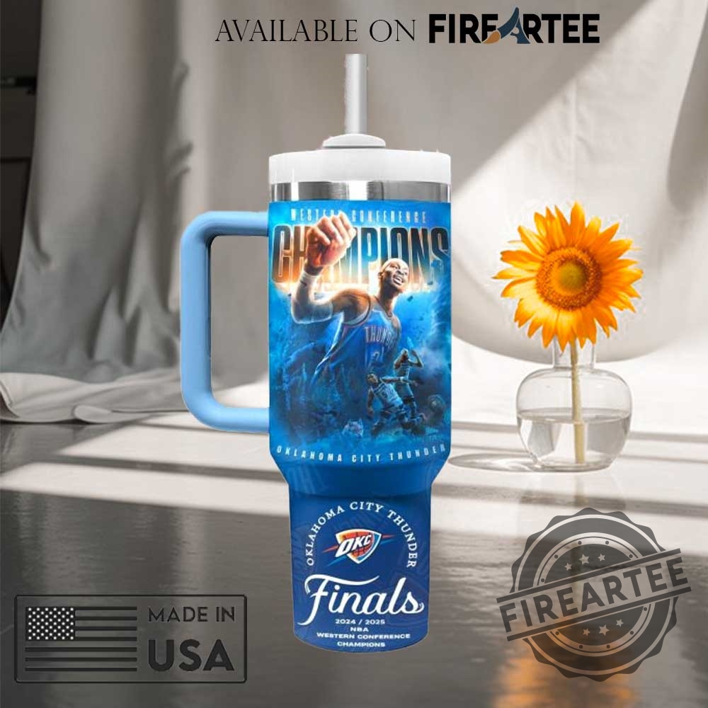 Oklahoma City Thunder Finals 2025 40Oz Tumbler 5 Oklahoma City Thunder Finals 2025 40oz Tumbler