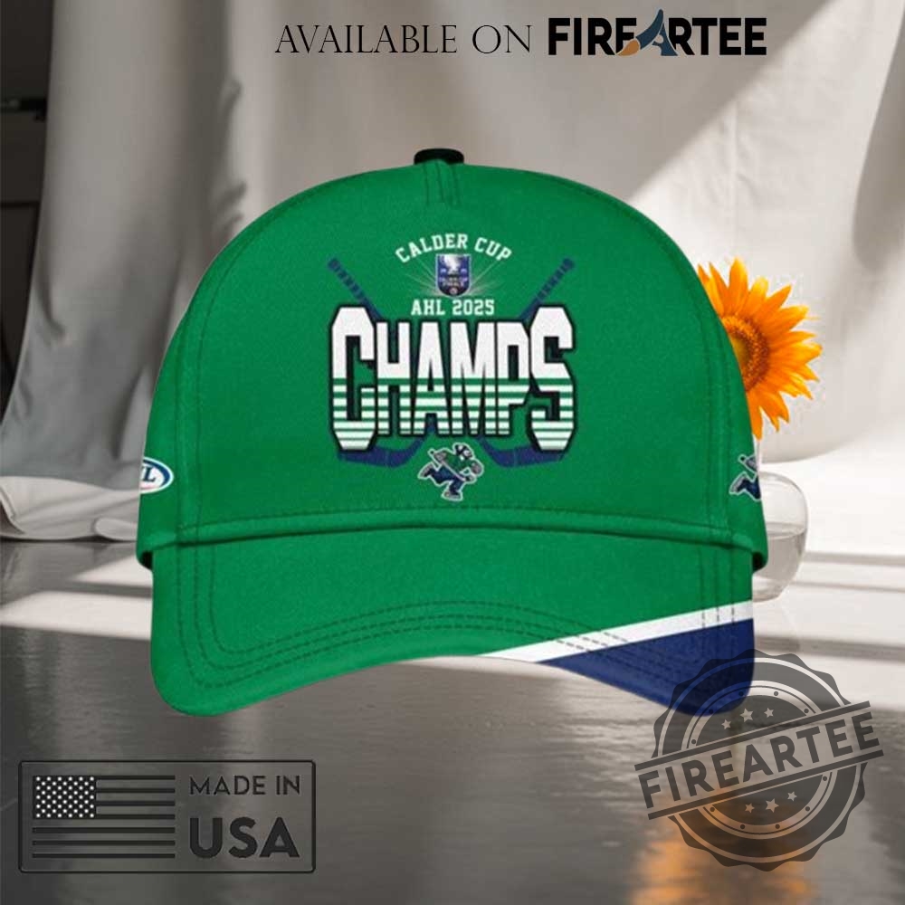 "Shop Custom NCAA Tumblers: LSU, Zootopia, Thunder & More" 14 Calder Cup 2025 Champions Abbotsford Canucks Cap