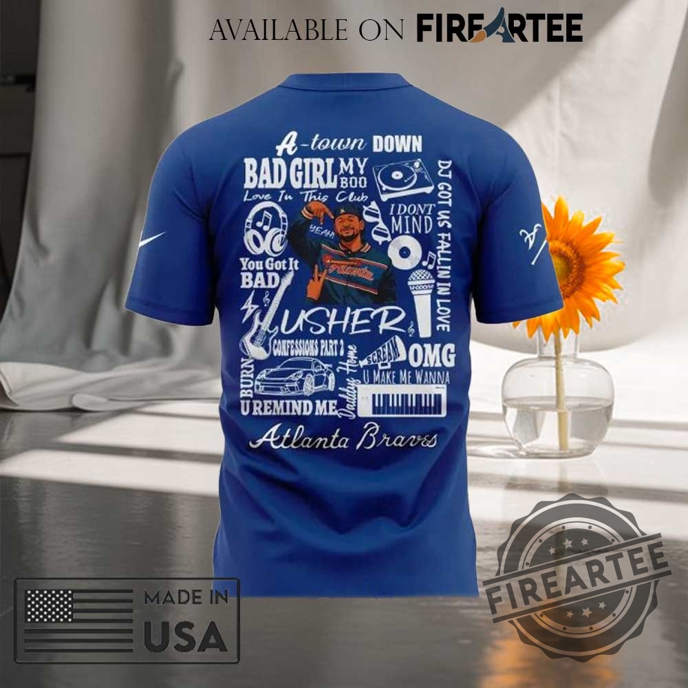 Atlanta Braves X Usher Night 2025 Blue All Over Print Baseball Tshirt 5 Atlanta Braves x Usher Night 2025 Blue All Over Print Baseball T-Shirt