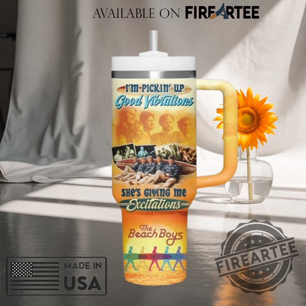 The Beach Boys The Sounds Of Summer Tour Stanley Tumbler 4 The Beach Boys The Sounds Of Summer Tour Stanley Tumbler