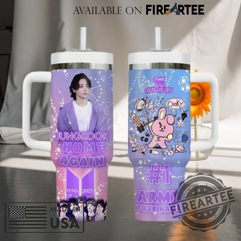 "Custom Country Music and Tour Tumblers: Personalize Your Favorites Today" 11 Bts Jungkook Home Again Stanley Tumbler