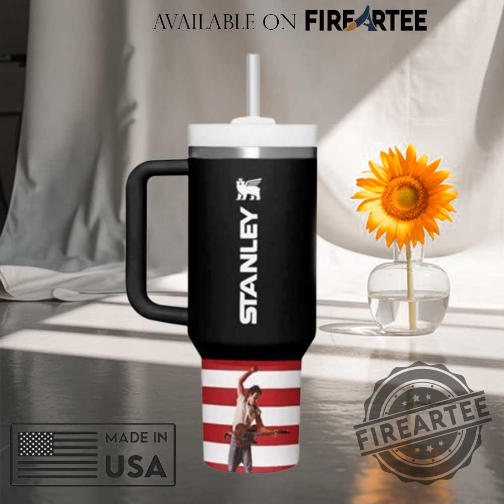 Bruce Springsteen Born To Run Stanley Tumbler With Handle 5 Bruce Springsteen Born To Run Stanley Tumbler With Handle