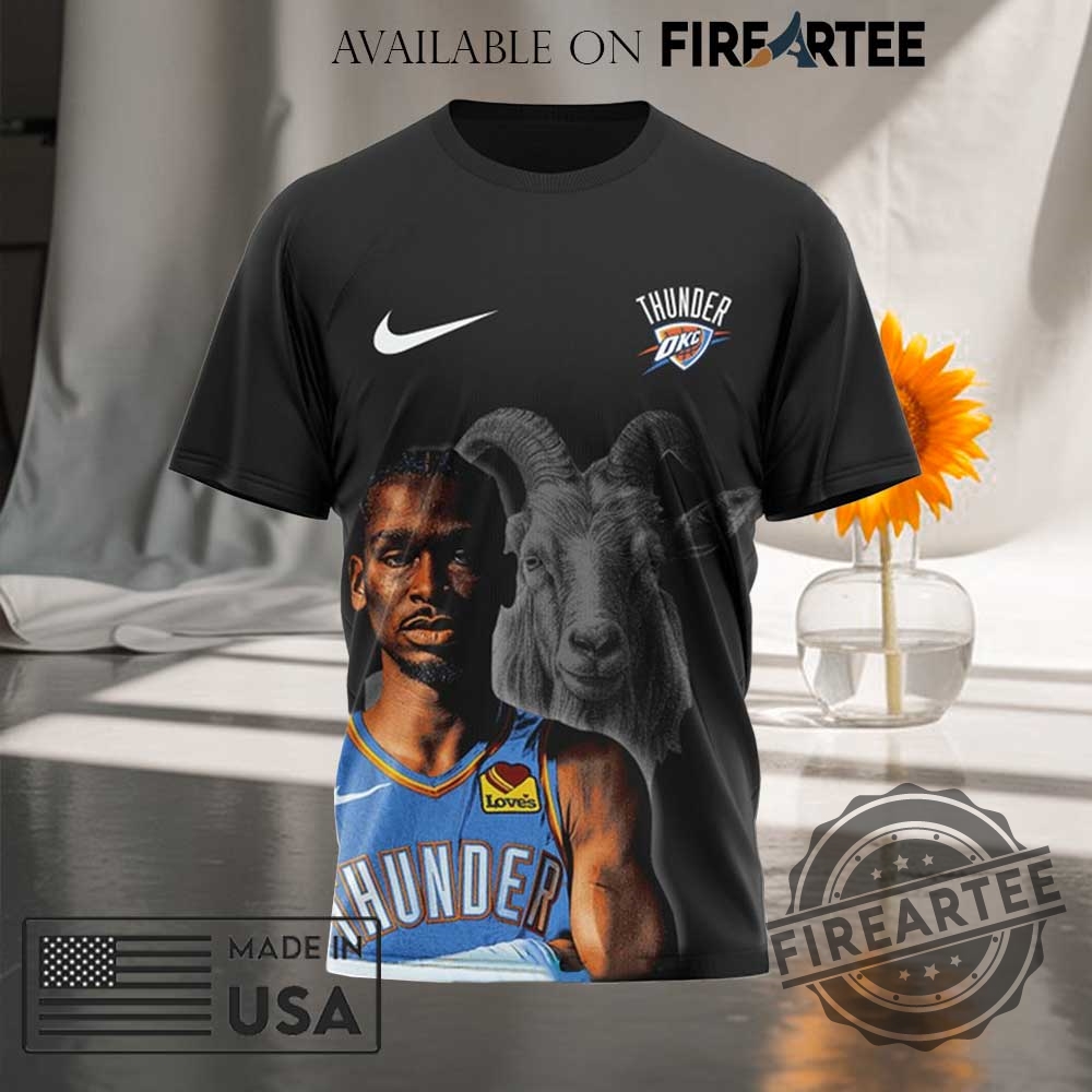 Shai Gilgeousalexander Oklahoma City Thunder Nba Finals Mvp Shirt 5 Shai Gilgeous-Alexander Oklahoma City Thunder NBA Finals MVP Shirt