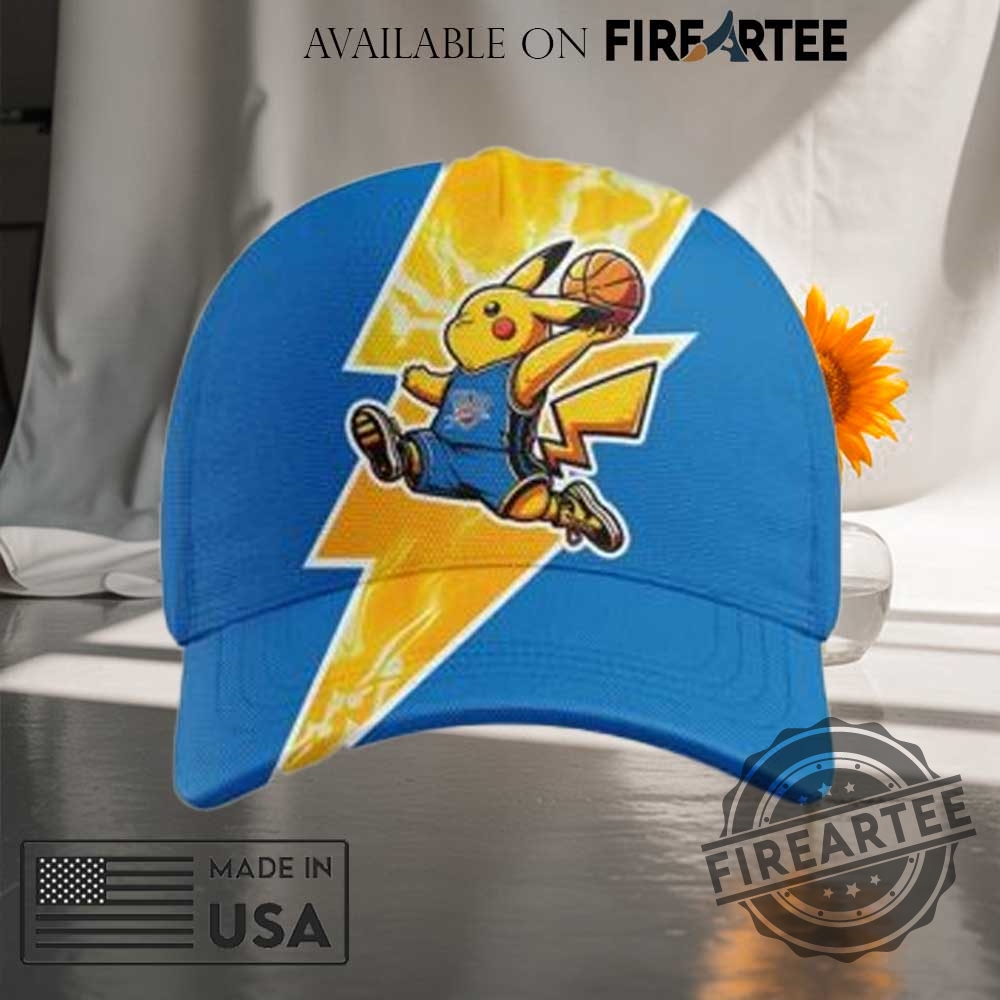 Oklahoma City Thunder X Pokémon Go Cap 6 Oklahoma City Thunder x Pokémon GO Cap