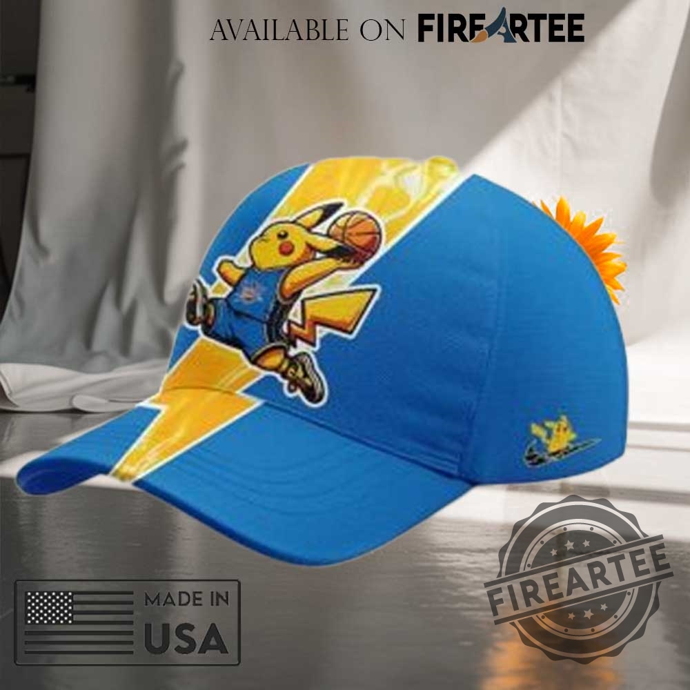 Oklahoma City Thunder X Pokémon Go Cap 7 Oklahoma City Thunder x Pokémon GO Cap