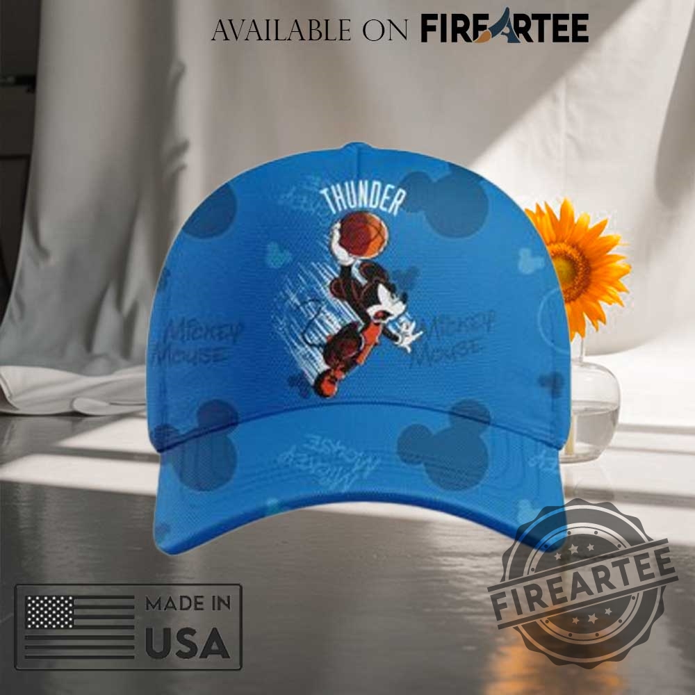 Oklahoma City Thunder Mickey Friends Cap 5 Oklahoma City Thunder Mickey & Friends Cap
