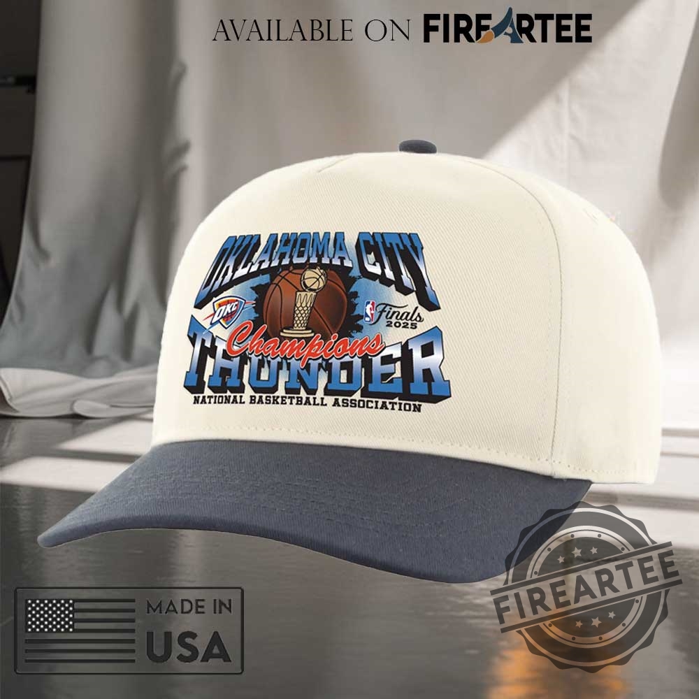 Okc Thunder 2025 Nba Champions National Basketball Association Trucker Hat